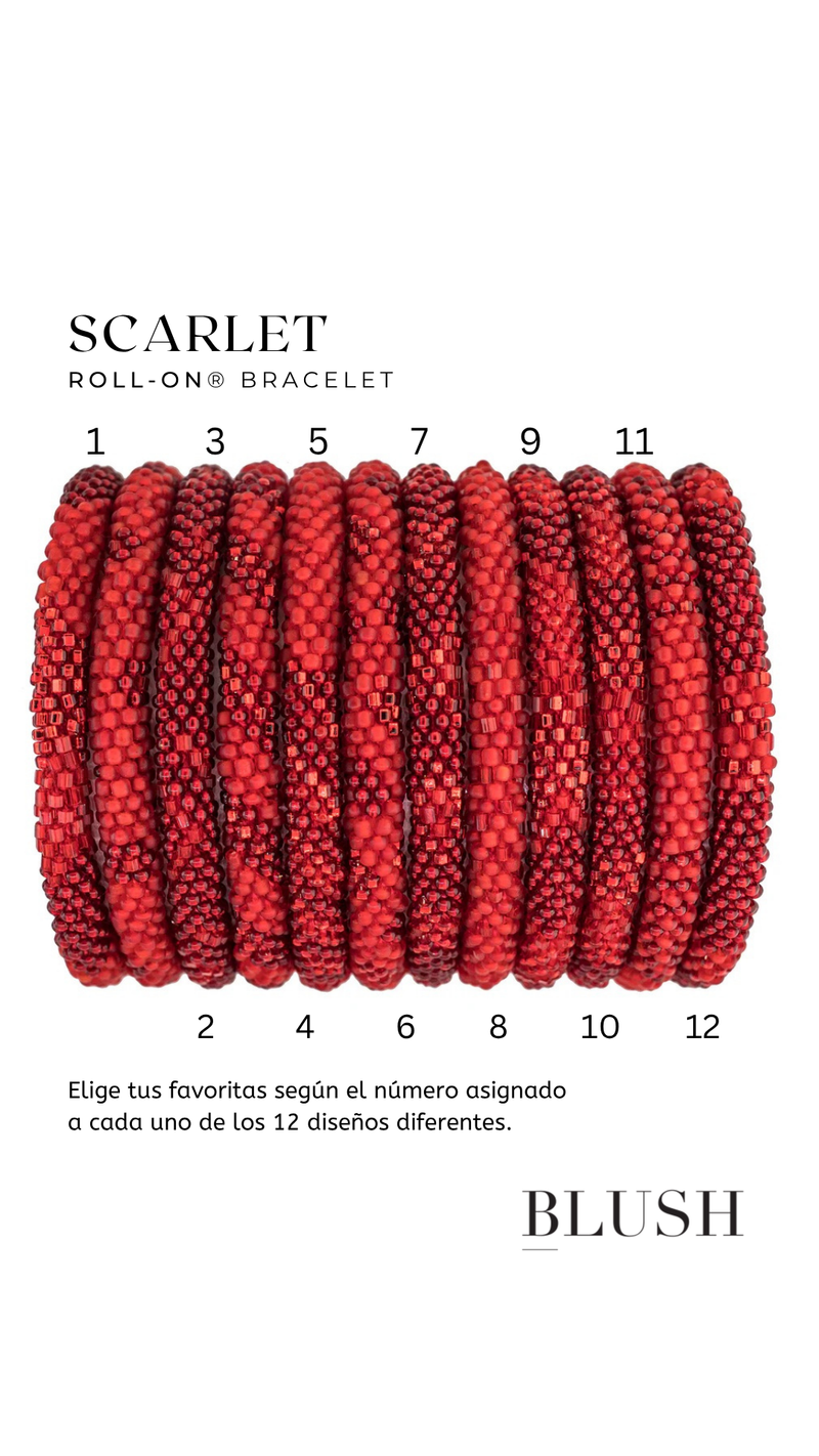 SCARLET ROLL ON BRACELETS