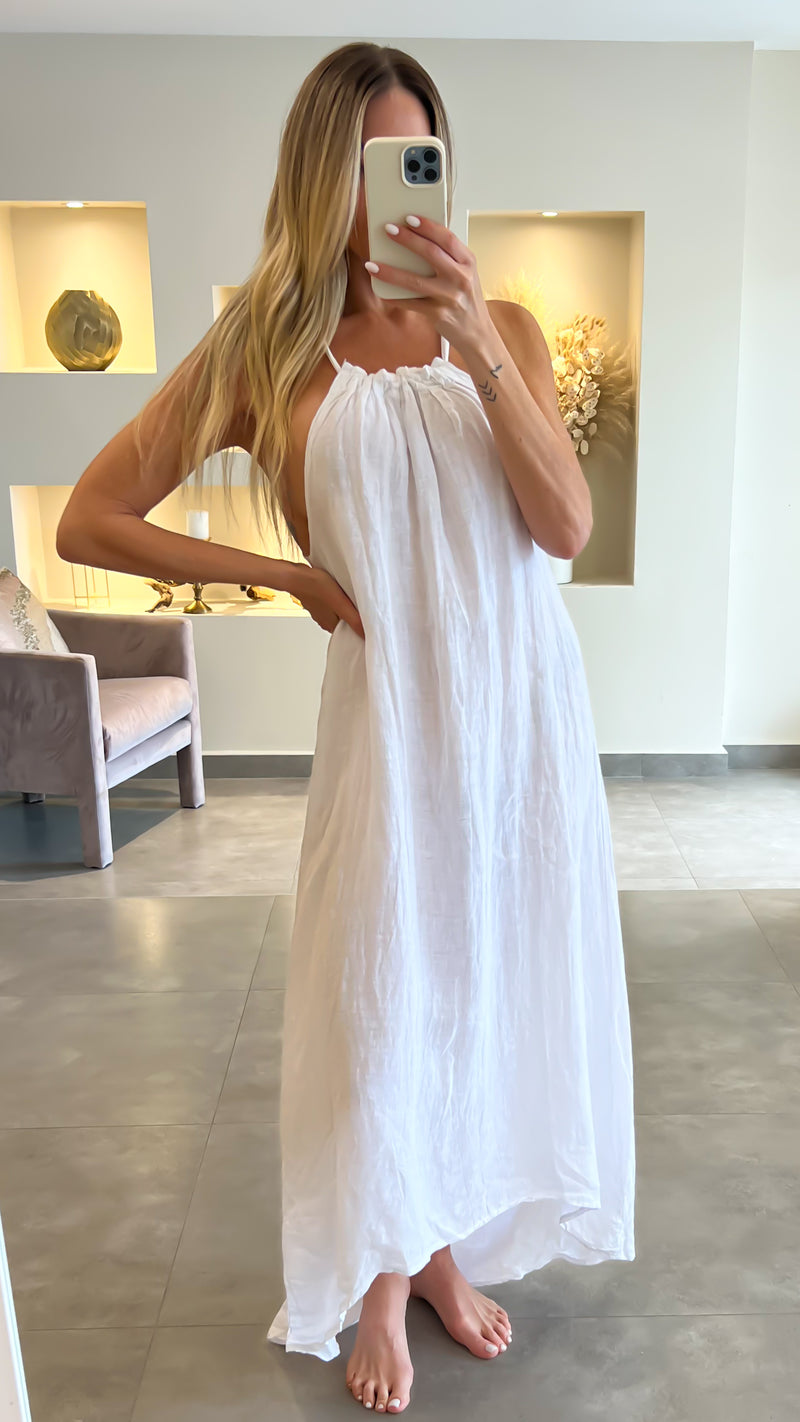 LILY LINEN DRESS