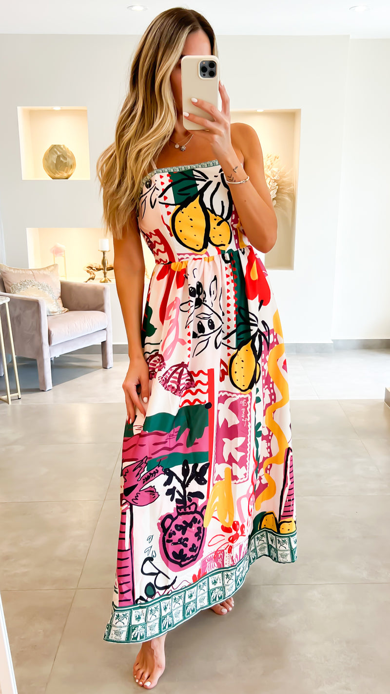 CITRUS BLOOM DRESS