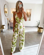 BOTANICAL JUMPSUIT