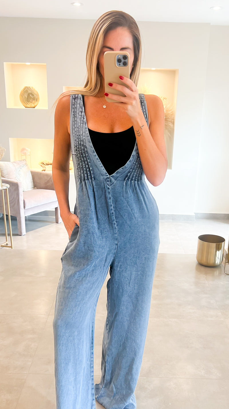 PERLA DENIM JUMPSUIT