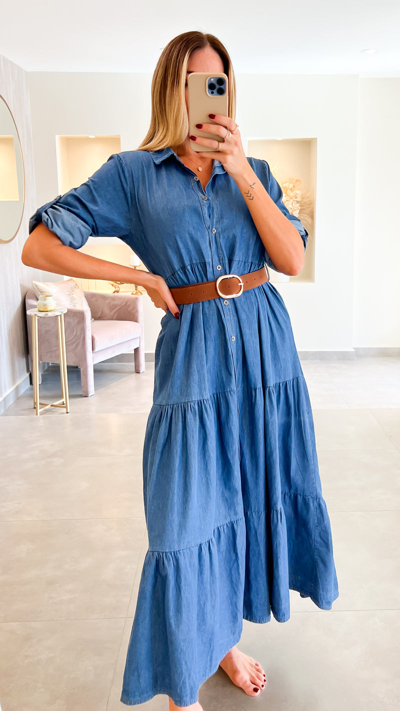 PATRICIA DENIM DRESS