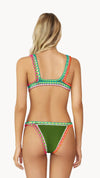 FERRARINI BY PQ SWIM OLIVE CROCHET BIKINI