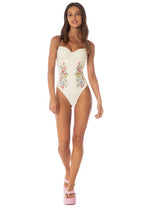 FLOWERING VINES CAMELIA SWIM