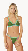 FERRARINI BY PQ SWIM OLIVE CROCHET BIKINI