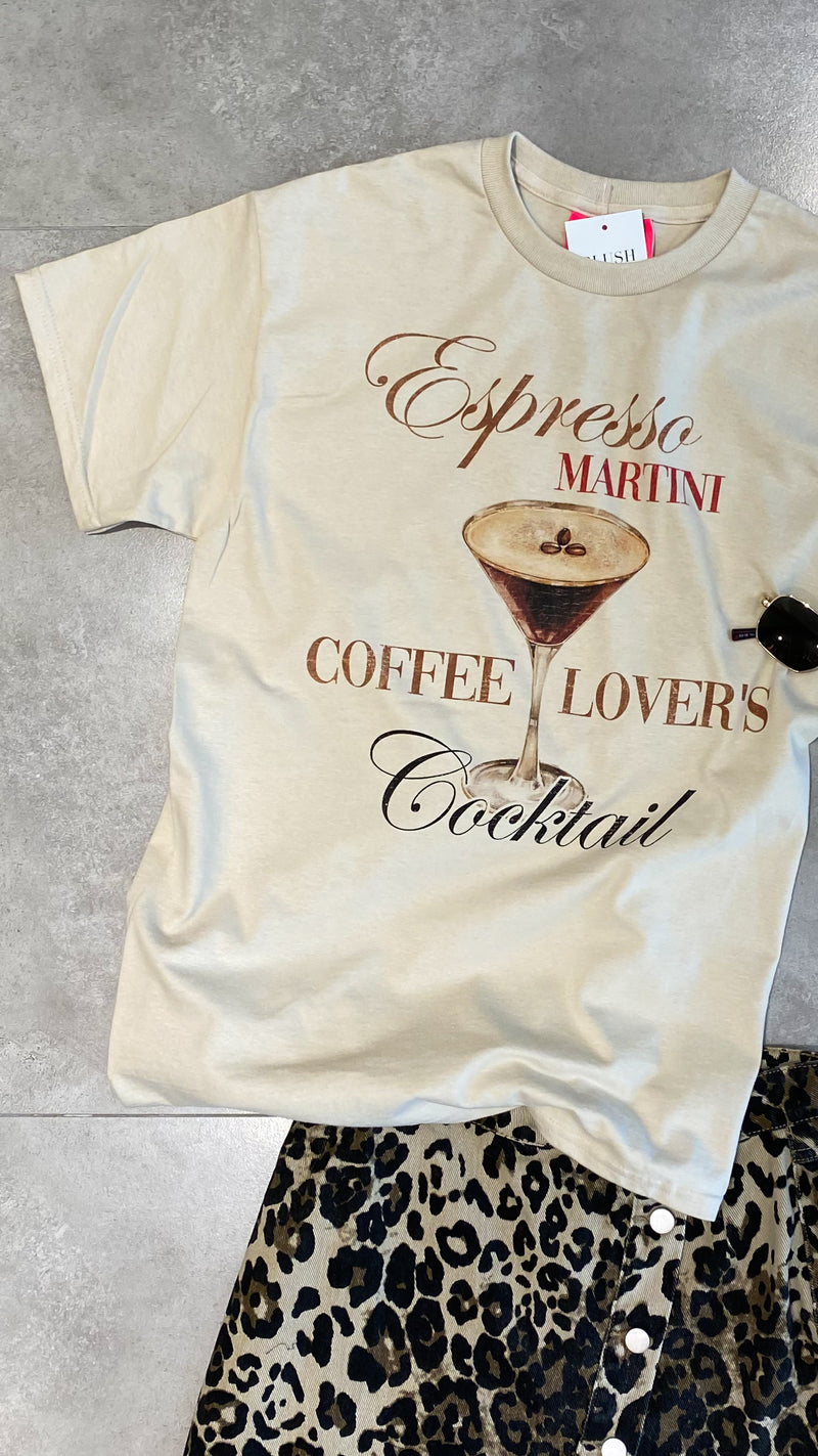 ESPRESSO MARTINI GRAPHIC SHIRT