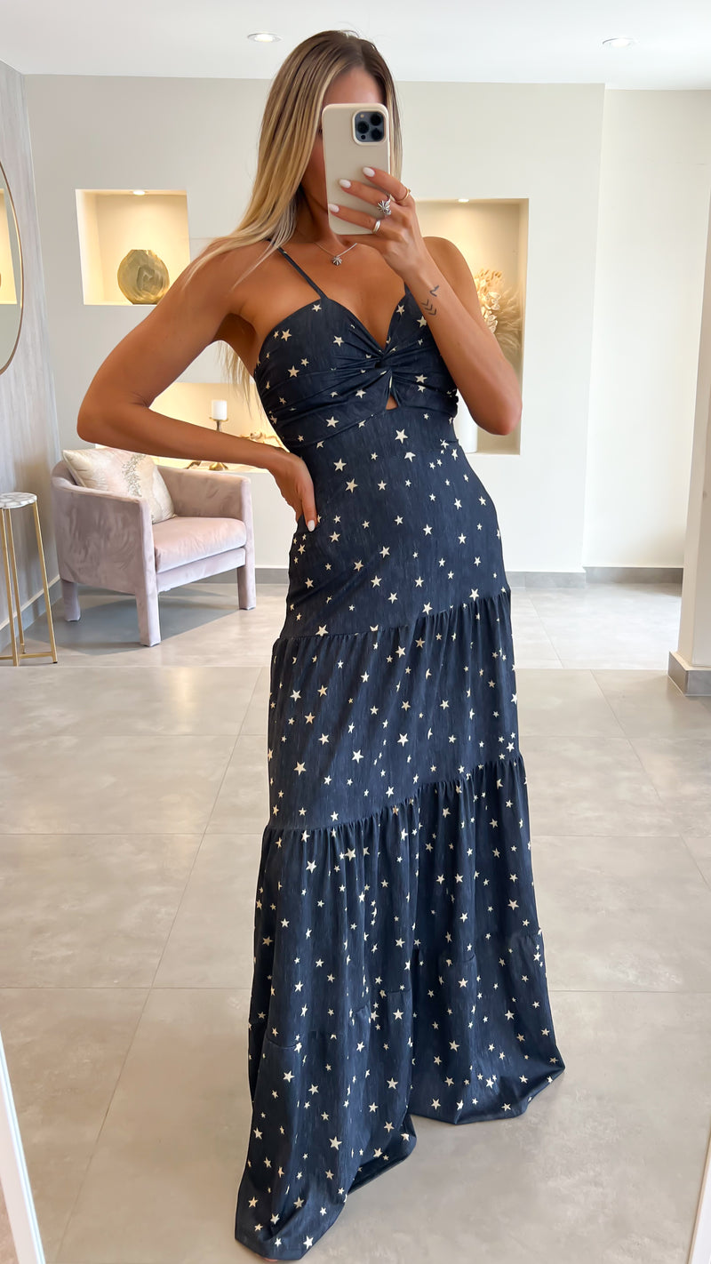 DARK STARS MAXI DRESS