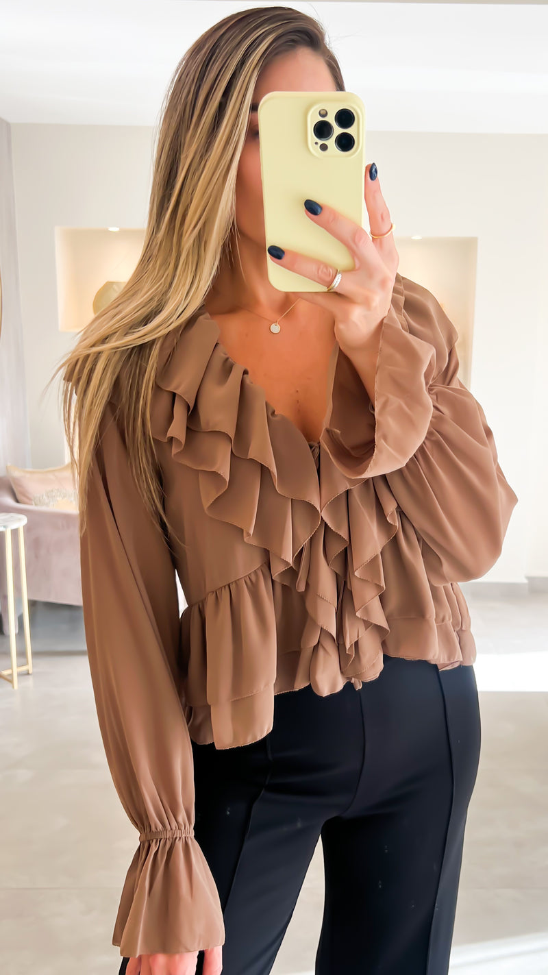 TOFFEE BLOOM TOP