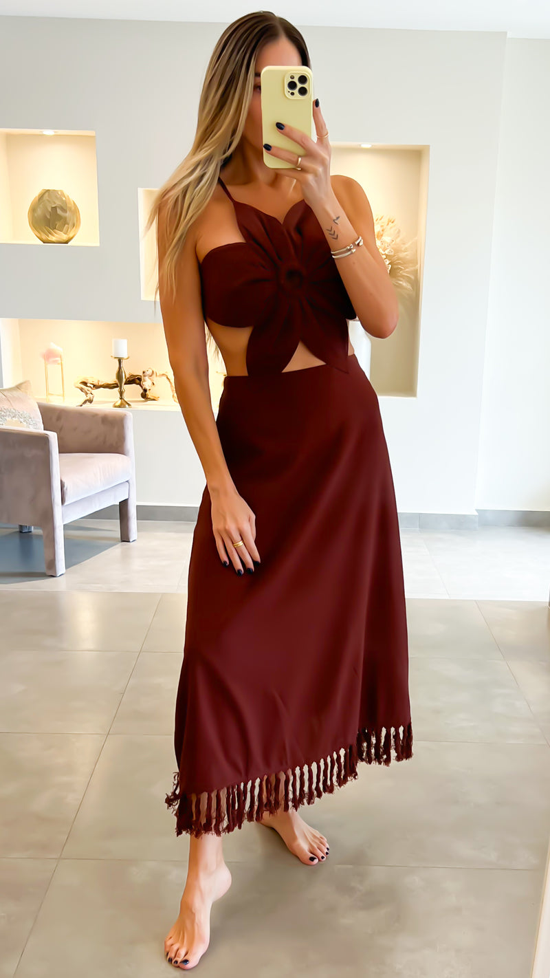 RUBY BLOSSOM DRESS