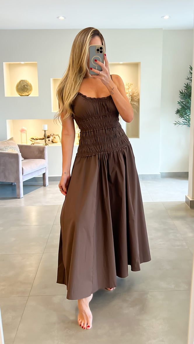 knee length dresses for ladies Buy Manon Maxi Dress - Plum main image 1