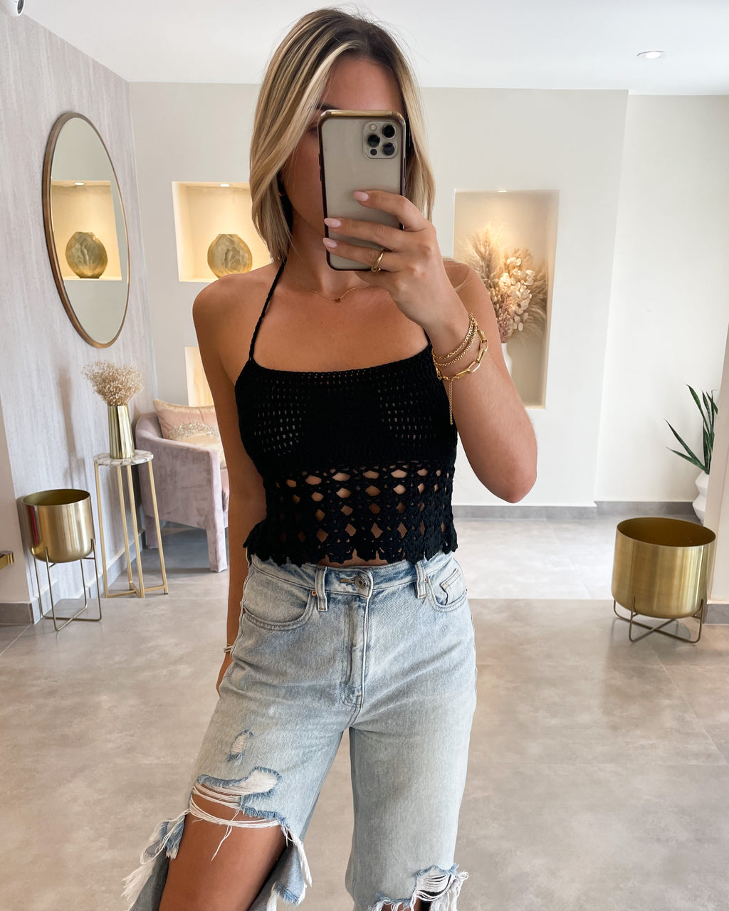 CROCHET TOP